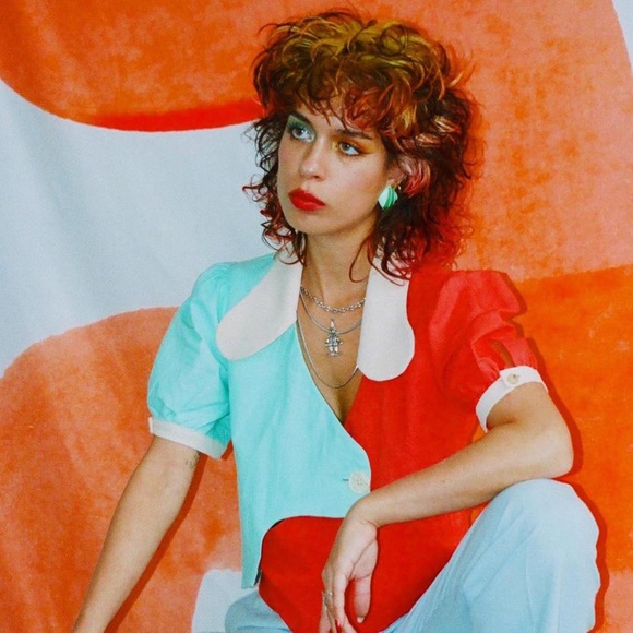 Two toned top - Picture 2 of 4